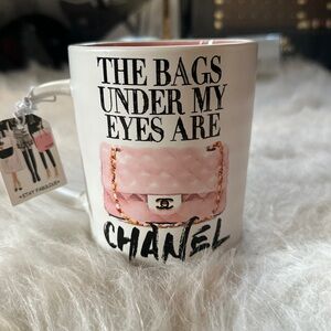 Amanda Greenwood Art The Bags Under my Eyes Fashion Mug
